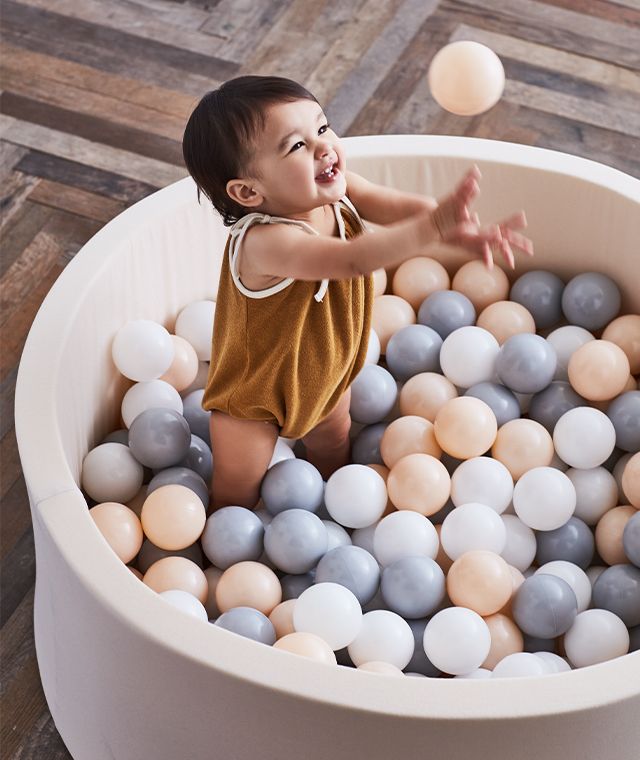 baby and toddler pop-up ball pit