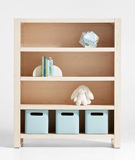 Gemini Tall 4-Shelf Bookcase