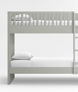 Finn Sage Green Wood Kids Bunk Bed