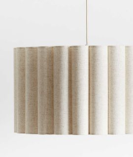 Emme Pleated Linen Pendant Ceiling Light