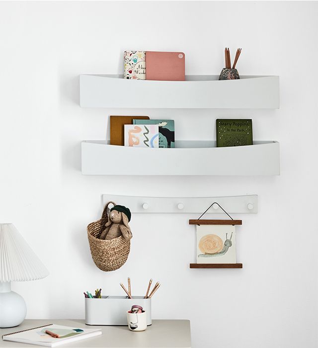 display it with shelving