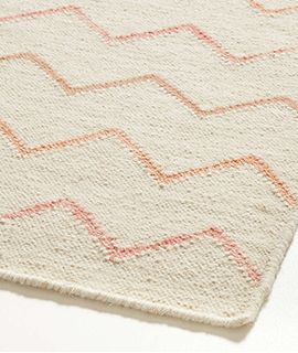 Ziggy Flatweave Performance Pink Colorful Area Rug