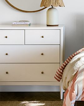 Hampshire Wood 4-Drawer Kids Dresser