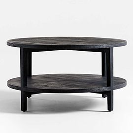 Clairmont Oak Wood Oval Coffee Table