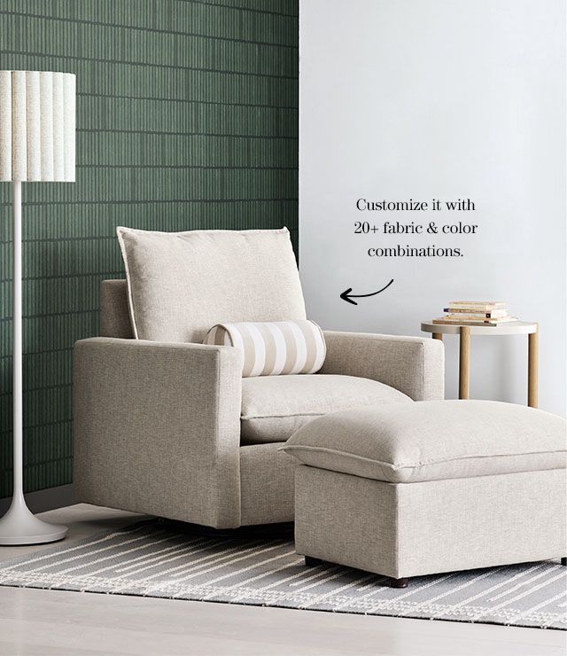 customize it 20+ fabric & color combos