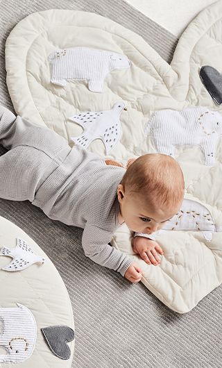Chillin Heart Baby Activity Play Mat by Leanne Ford