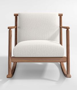 Ojai Upholstered Wood Frame Nursery Rocking Chair