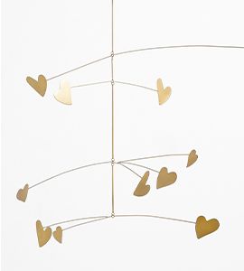 Brass Heart Mobile