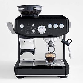 Breville® Barista Express Impress® Black Truffle Espresso Machine