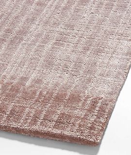Viscose Grid Light Purple Kids Area Rug