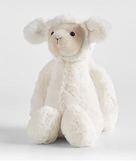 Jellycat® Medium Bashful Lamb Kids Stuffed Animal