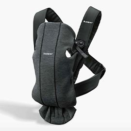 BABYBJÖRN™ Charcoal Grey Mini 3D Jersey Baby Carrier