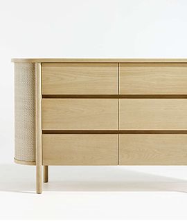 Canyon Wide 6-Drawer Dresser by Leanne Ford