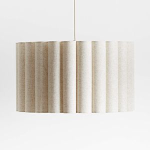 Emme Pleated Linen Pendant Ceiling Light