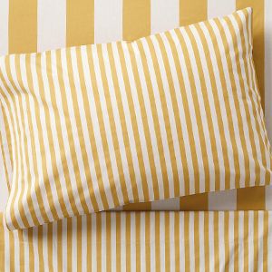 Riviera Savannah Yellow Stripe Sheet Set