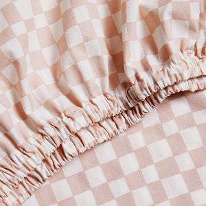 Venice Organic Cotton Crib Fitted Sheet by Leanne Ford