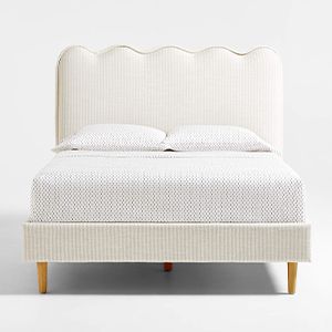 Waveland Stripe Upholstered Bed