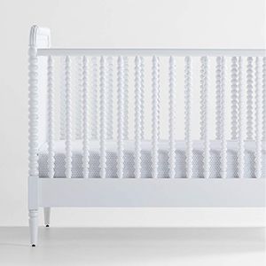 Jenny Lind White Wood Spindle Convertible Crib