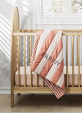 up to 30% off baby bedding‡ →