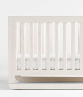 Montauk White Wood Crib by Leanne Ford