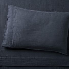 Supersoft Midnight Navy Blue Organic Cotton Sheet Set