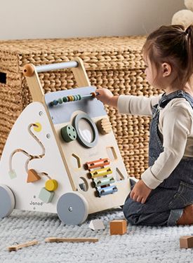 wrap up a wooden toy