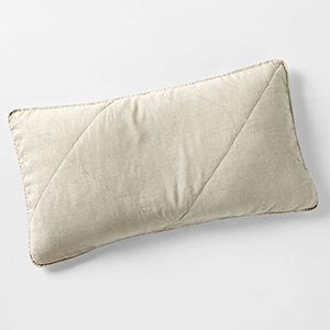 Linen Quilted Pillow Sham