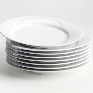 Aspen Rimmed Dinner Plate