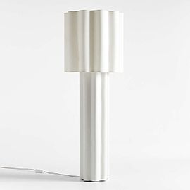 Ola Linen Floor Lamp