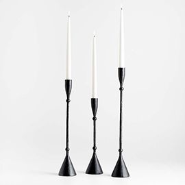 ferric taper candle holders