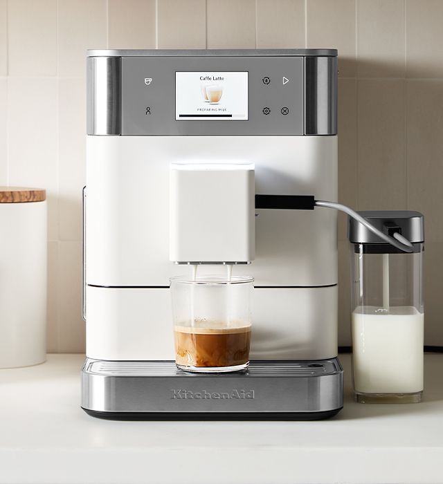 up to $300 off select KitchenAid® espresso machines & coffee grinders‡