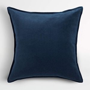 Washed Organic Cotton Throw Pillow