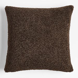 Faux Shearling Throw Pillow