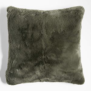 Faux Fur Throw Pillow