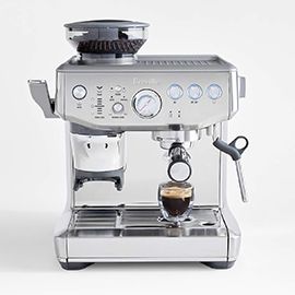 Breville® Barista Express Impress® Brushed Stainless Steel Espresso Machine