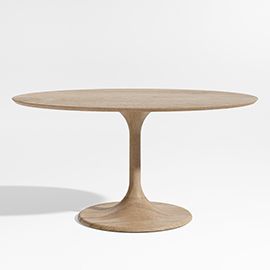 Nero 60" Oval Dining Table