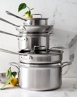 $100 off All-Clad® d5 10-piece cookware set‡