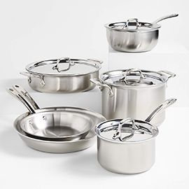 $100 off All-Clad® d3® Curated 10-Piece cookware set‡