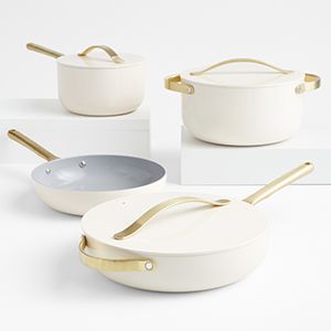 Caraway Home 7-Piece Ceramic Non-Stick Cookware Set