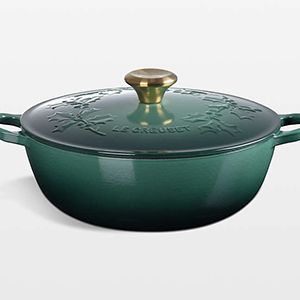 Le Creuset® Traditional Holly Artichaut 4.5-Qt.Round Dutch Oven