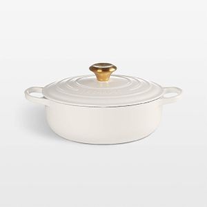 Le Creuset® Signature 3.5-Qt. Cream Sauteuse Oven