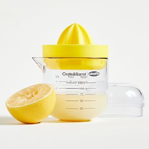 Crate & Barrel Mini Citrus Juicer with Cup