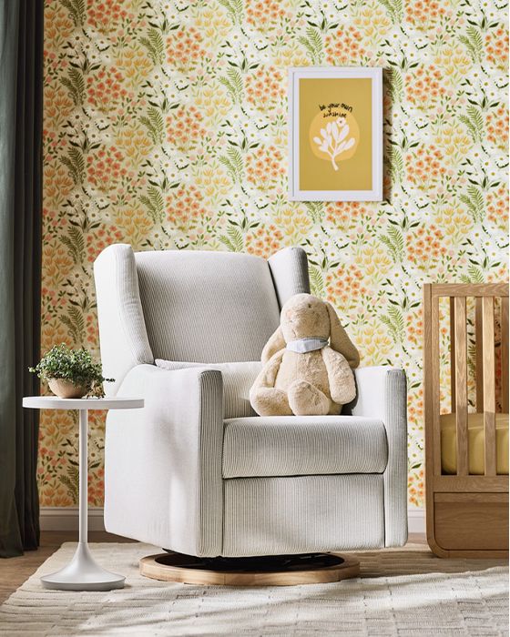 new & exclusive! the babyletto kiwi striped chair