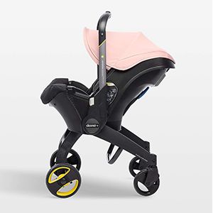 Doona Blush Pink Compact Infant Car Seat & Stroller with Base