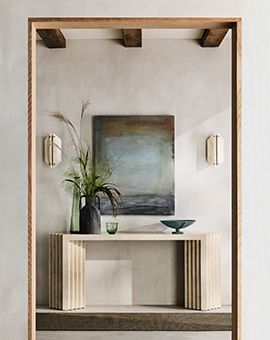 create a welcoming entryway