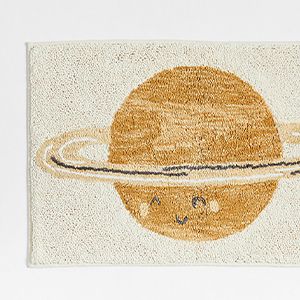 Outer Space Cotton Bath Mat