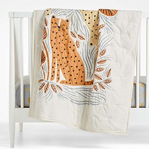 Little Leopards Crib Quilt