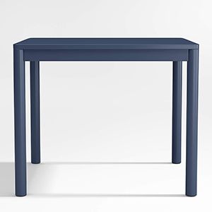 Classic Navy Blue Wood Kids Play Table