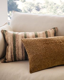 designer-worthy pillow pairings