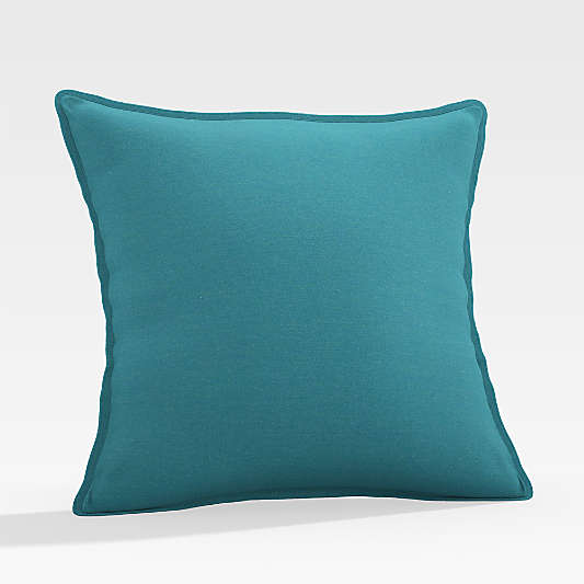 Sunbrella ® Bold Turquoise 20" Outdoor Pillow